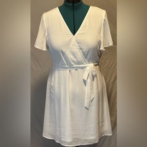 NWT White flowy dress